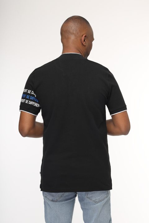 Polo Shirt Regular Fit Black - Image 3