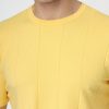 Regular Fit Knitted T-Shirt Yellow - Image 2