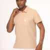 Polo Shirt Regular Fit Beige