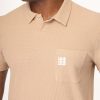 Polo Shirt Regular Fit Beige - Image 2