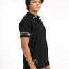 Polo Shirt Regular Fit Black - Image 3
