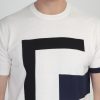 Regular Fit T-Shirt Knitted Off White - Image 2