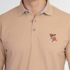 Polo Shirt Regular Fit Beige - Image 2