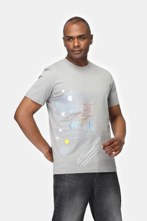 Regular Fit T-Shirt Gray - Image 3