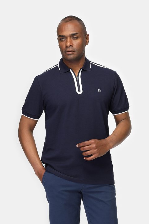 Polo Shirt Regular Fit Dark Blue