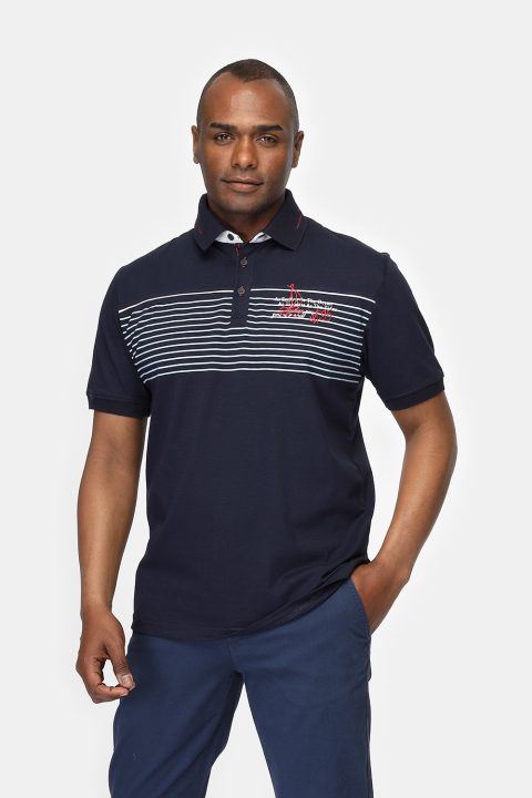 Polo Shirt Regular Fit Dark Blue