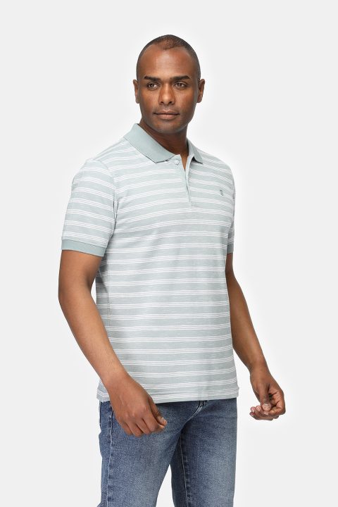 Polo Shirt Regular Fit Green - Image 3