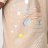 Regular Fit T-Shirt Beige - Image 5