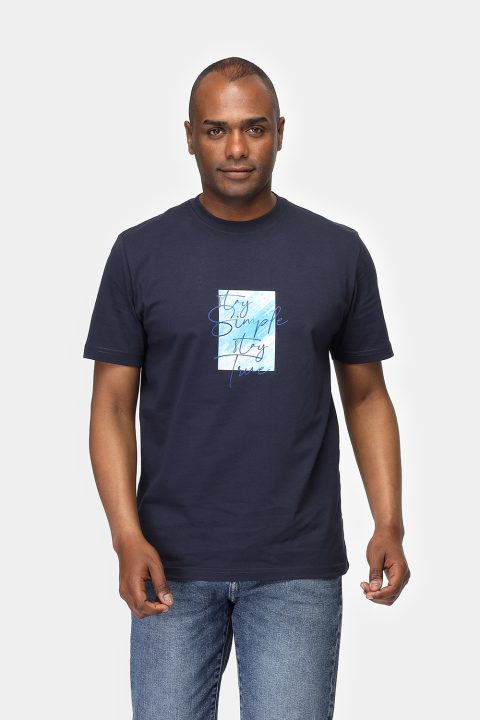 Regular Fit T-Shirt Dark Blue