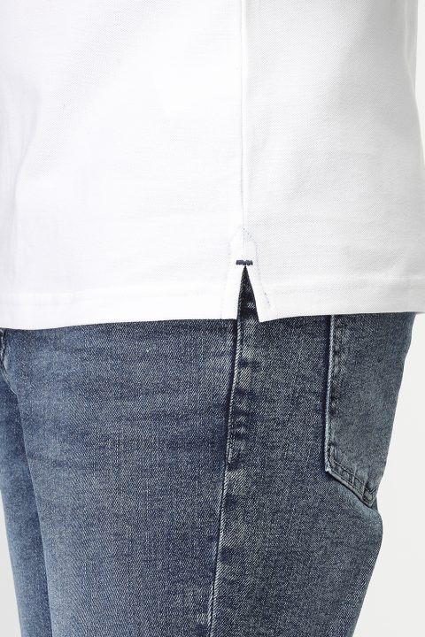 Polo Shirt Regular Fit White - Image 4