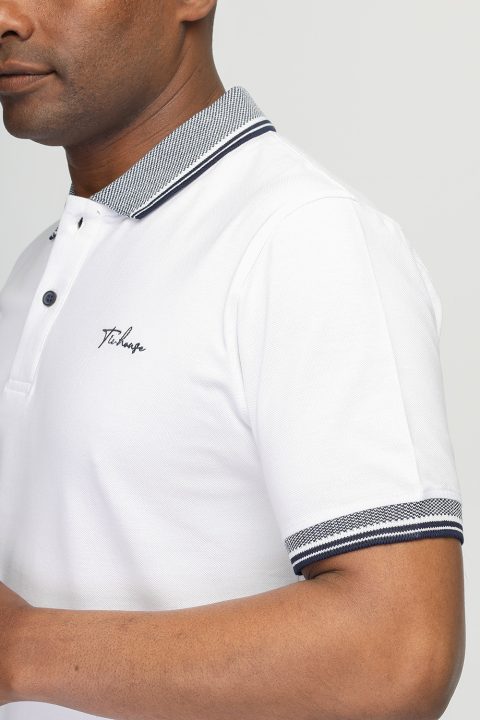 Polo Shirt Regular Fit White - Image 5