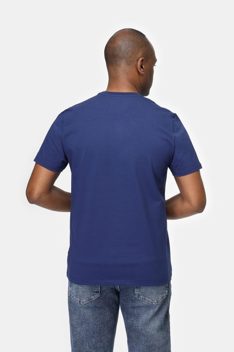 Regular Fit T-Shirt Dark Blue - Image 4