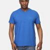 Regular Fit T-Shirt V Blue