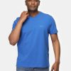 Regular Fit T-Shirt V Blue - Image 4