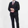 Slim Fit Suit Dark Blue