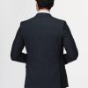 Slim Fit Suit Dark Blue - Image 5