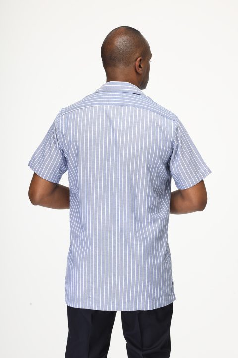 New Fit Shirt Half Blue - Image 4