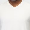 Regular Fit T-Shirt V Off White - Image 2