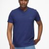 Regular Fit T-Shirt V Dark Blue