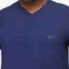 Regular Fit T-Shirt V Dark Blue - Image 2