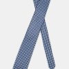 Jacquard Tie 7 cm Dark Blue - Image 2