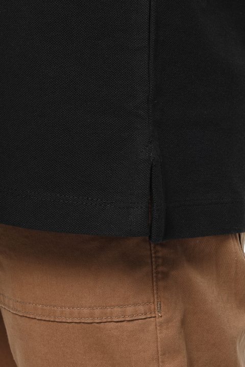 Polo Shirt Regular Fit Black - Image 4