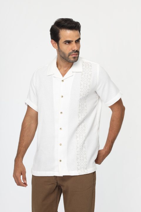 New Fit Shirt Half White - Image 3