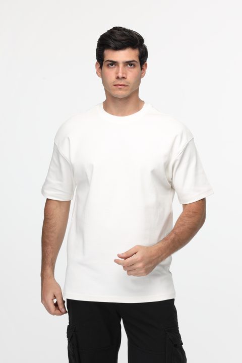 Over Size T-Shirt Off White