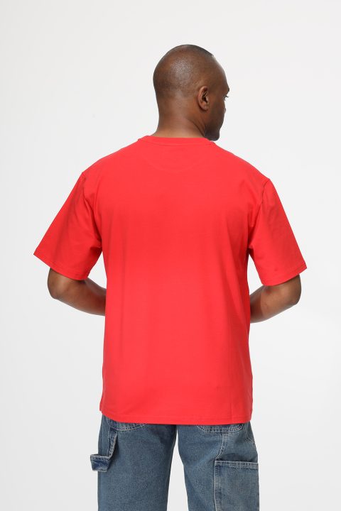 Relax Fit T-Shirt Red - Image 4
