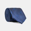 Jacquard Tie 7 cm Dark Blue