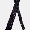 Jacquard Tie 7 cm Black - Image 2