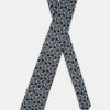 Jacquard Tie 7 cm Black - Image 2