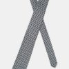 Jacquard Tie 7 cm Black - Image 2