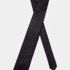 Jacquard Tie 7 cm Black - Image 2