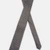 Jacquard Tie 7 cm Brown - Image 2