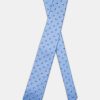 Jacquard Tie 7 cm Light Blue - Image 2