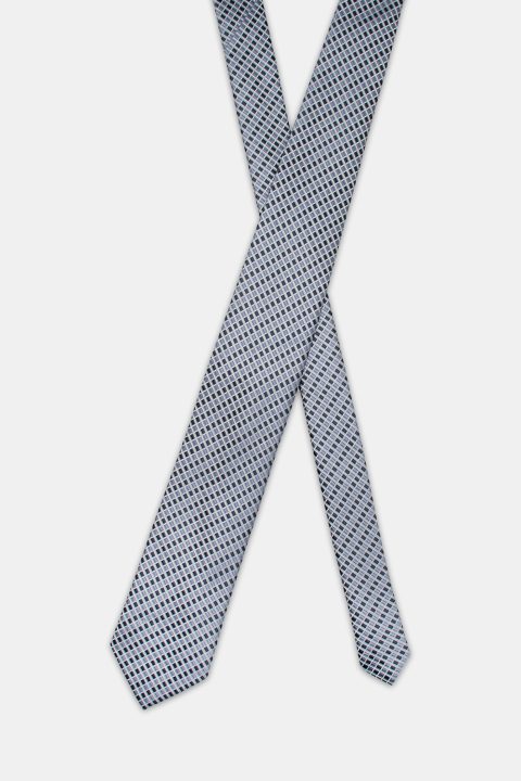 Jacquard Tie 7 cm Gray - Image 2