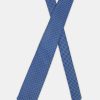Jacquard Tie 7 cm Dark Blue - Image 2