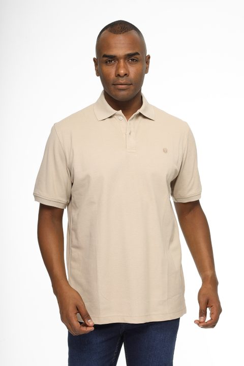 Polo Shirt Regular Fit Beige