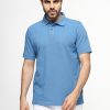 Polo Shirt Regular Fit Light Blue